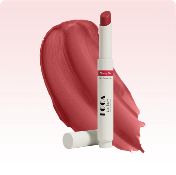 Loca lip balm cherry on cherry pink 02